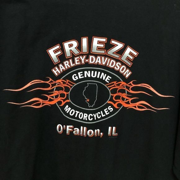 Harley-Davidson Other - VINTAGE Harley Davidson Frieze O' Fallon IL T-Shirt Size XL